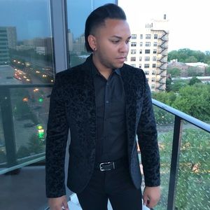 Men’s Black Blazer by Noose & Monkey